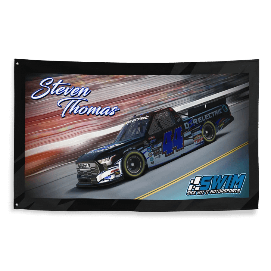 Steven Thomas #44 Driver Flag product image (2)