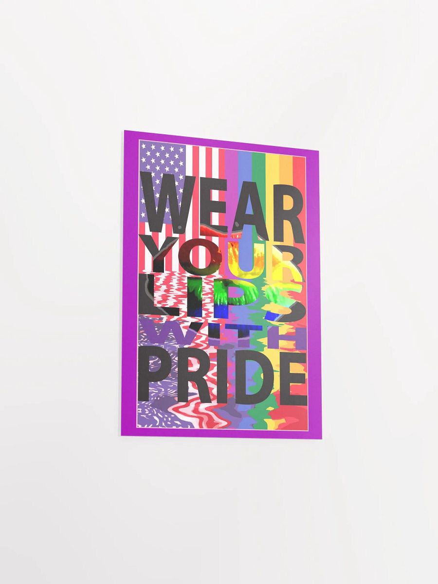 Pride Kiss Rainbow | Poster product image (3)
