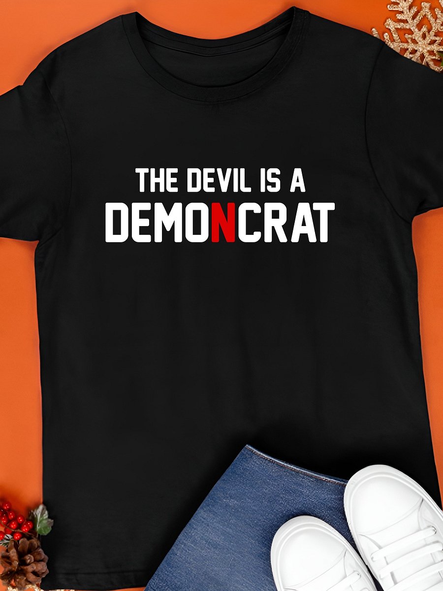 The Devil is a Demoncrat T-Shirt product image (1)