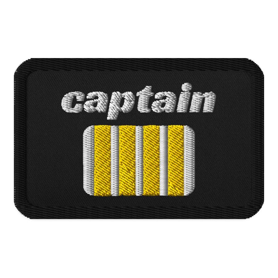 Captain (Flight Crew) - Embroidered Patch product image (1)