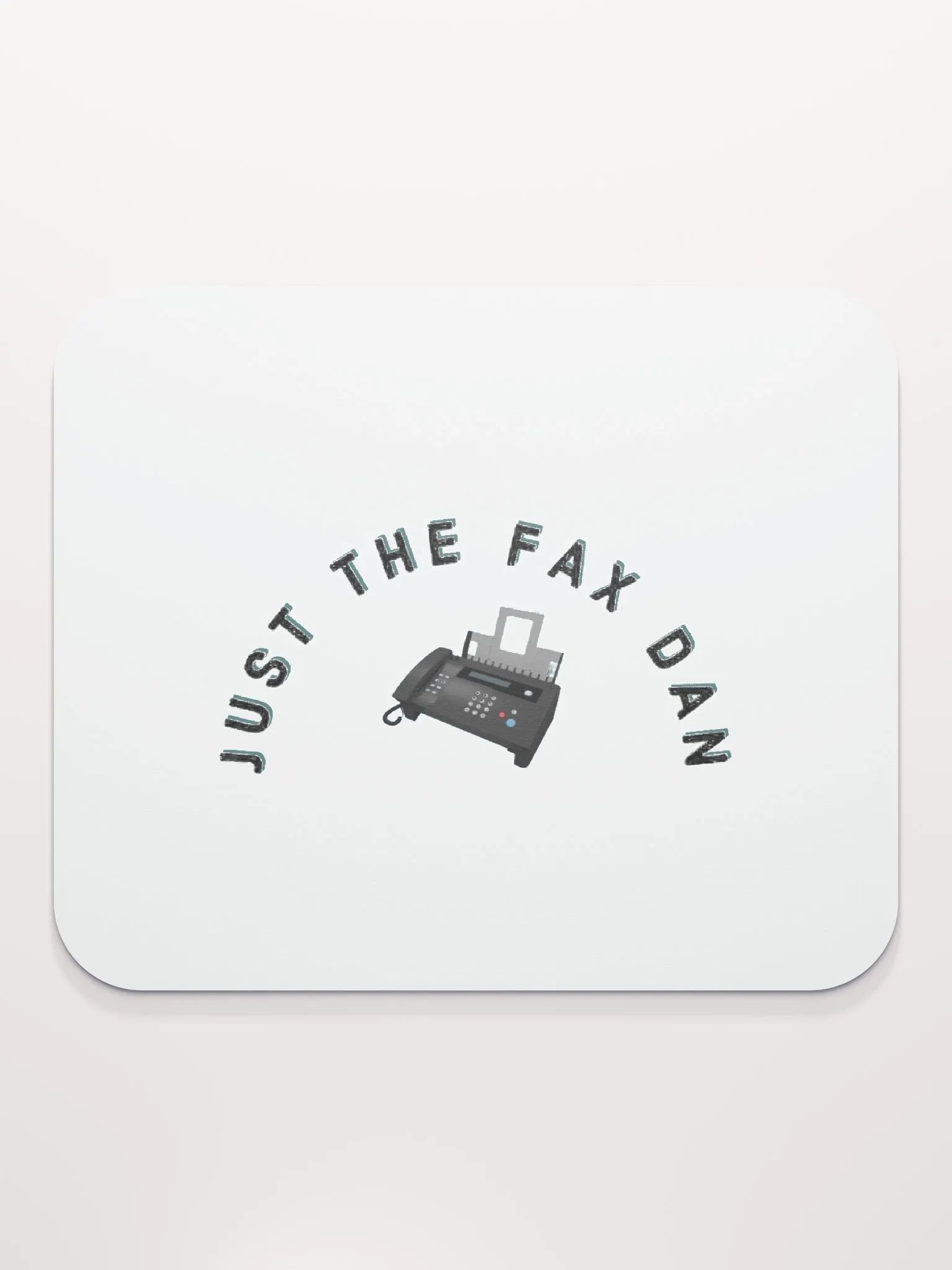 Just The Fax Mouse Pad product image (2)