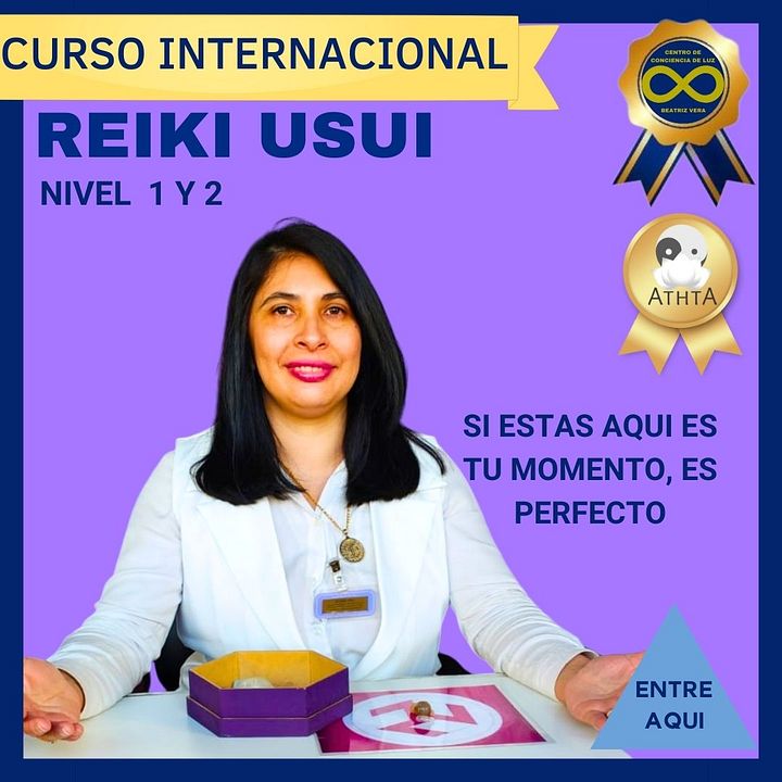 Reiki usui nivel 1 y 2 (clases diferidas digitales) product image (2)