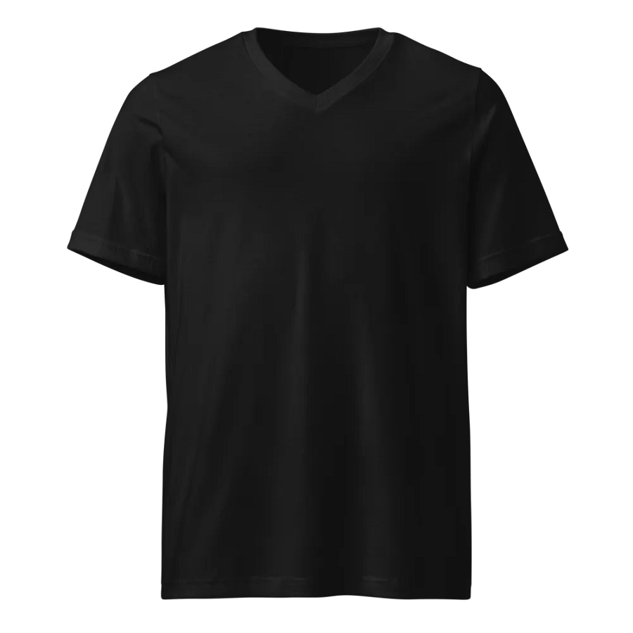 Short Sleeve V-Neck T-Shirt Whatever the Mind Can Conceive and Believe, It Can Achieve (Think and Grow Rich, Napoleon Hill) product image (3)
