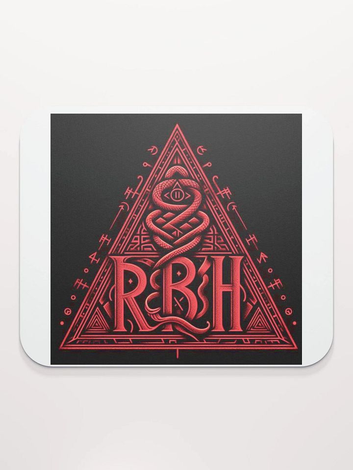 Mystic Serpent Triangle Mouse Pad product image (2)