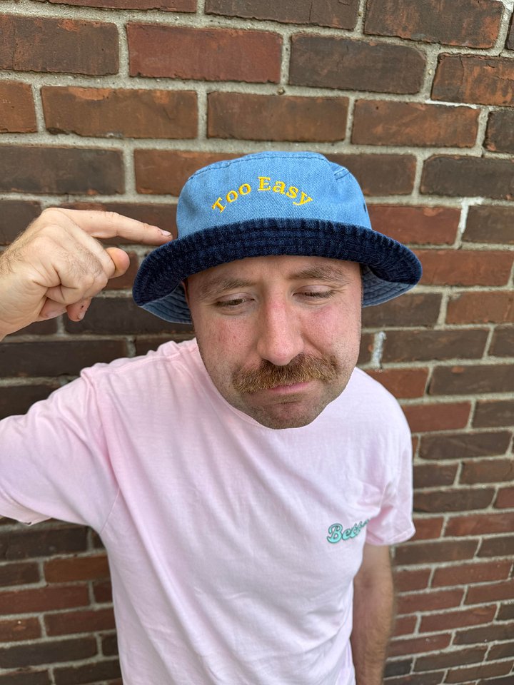 Too Easy Denim Bucket Hat product image (1)