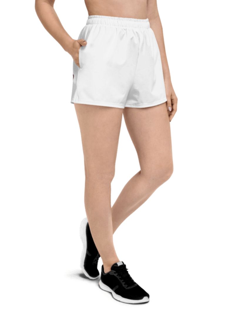 ElFreakooo White Athletic Shorts product image (2)