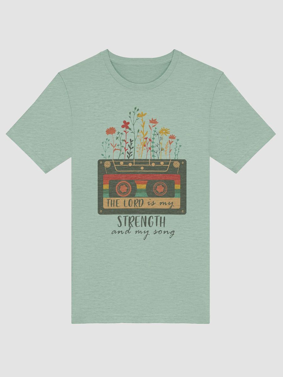 The Lord is my Strength and My Song Cassette Tee product image (54)