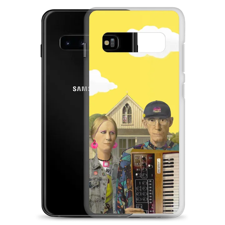 American Prophet by Frank Fonik, Techno EDM Clear Case for Samsung® product image (8)