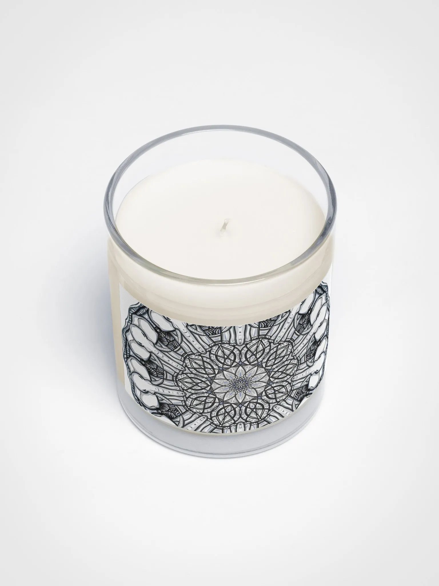 Harmonious Mandala Soy Wax Candle product image (3)