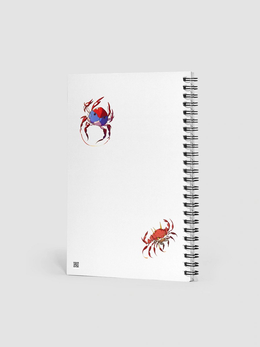 Crab Claw Chronicles Spiral Notebook product image (2)