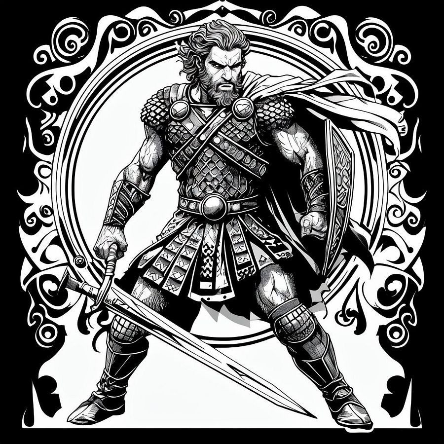 Warriors - Adults Only - Swear words and mantras to color away your stress product image (4)
