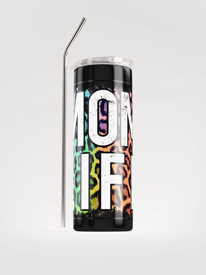 Wild 'Mom Life' Stainless Steel Tumbler product image (1)