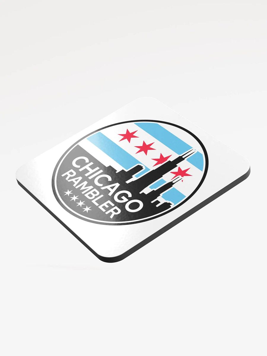 City Edition Coaster White Circle Design product image (3)