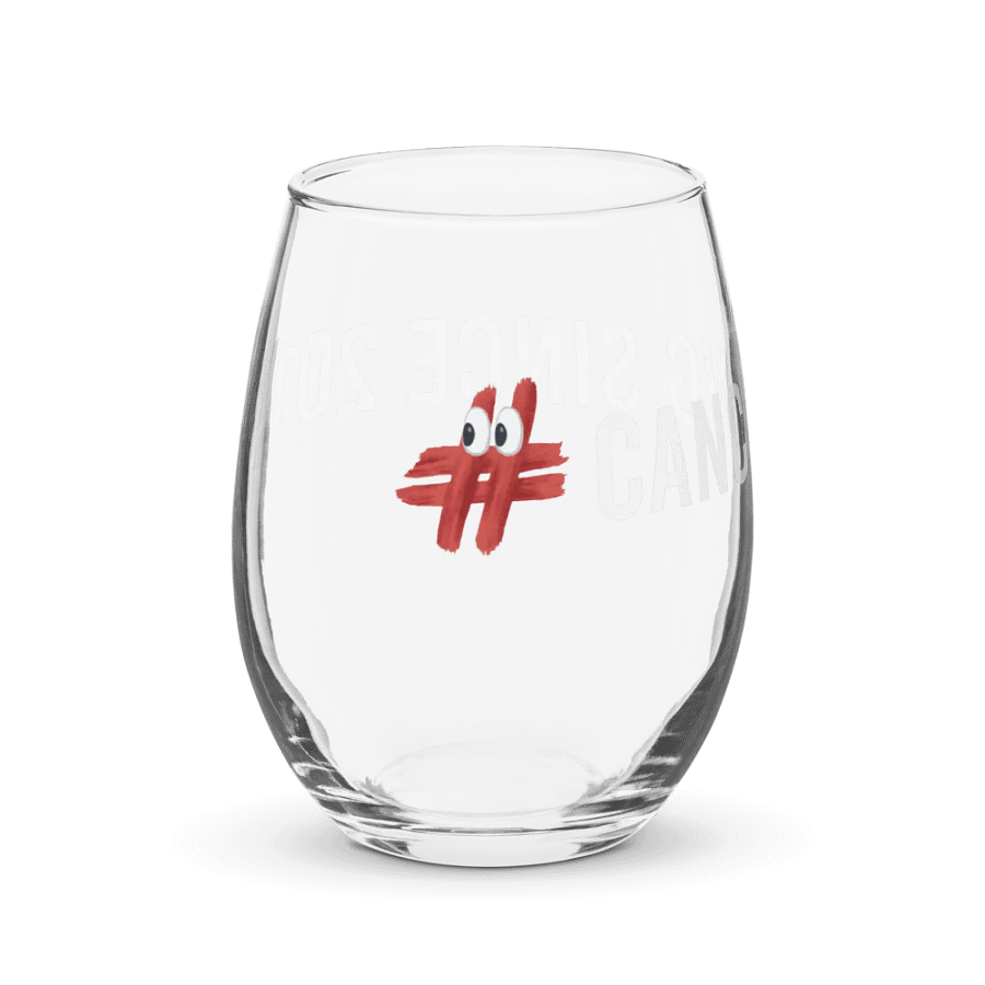 'Canceling Since 2015' Stemless Wine Glass product image (5)