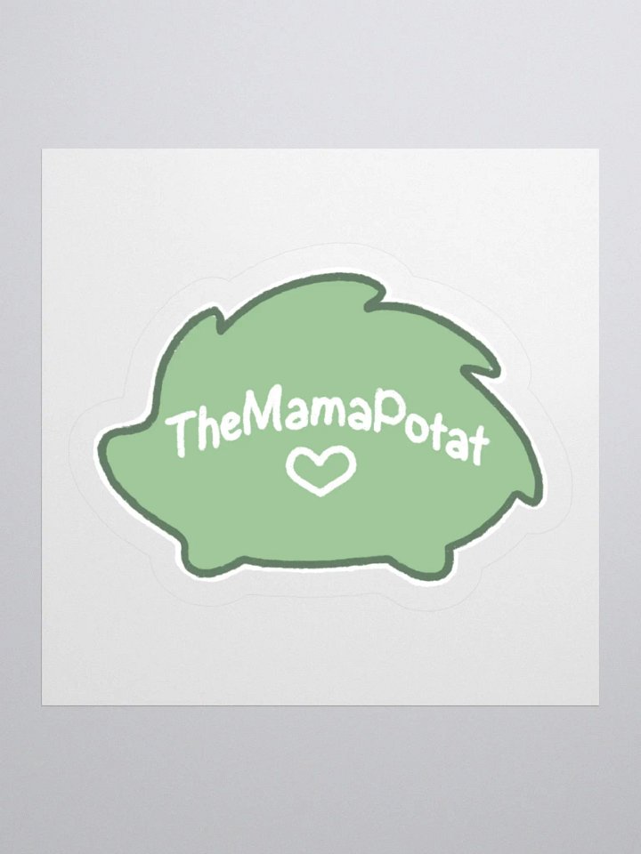 TheMamaPotat Logo Kiss-Cut Sticker product image (1)