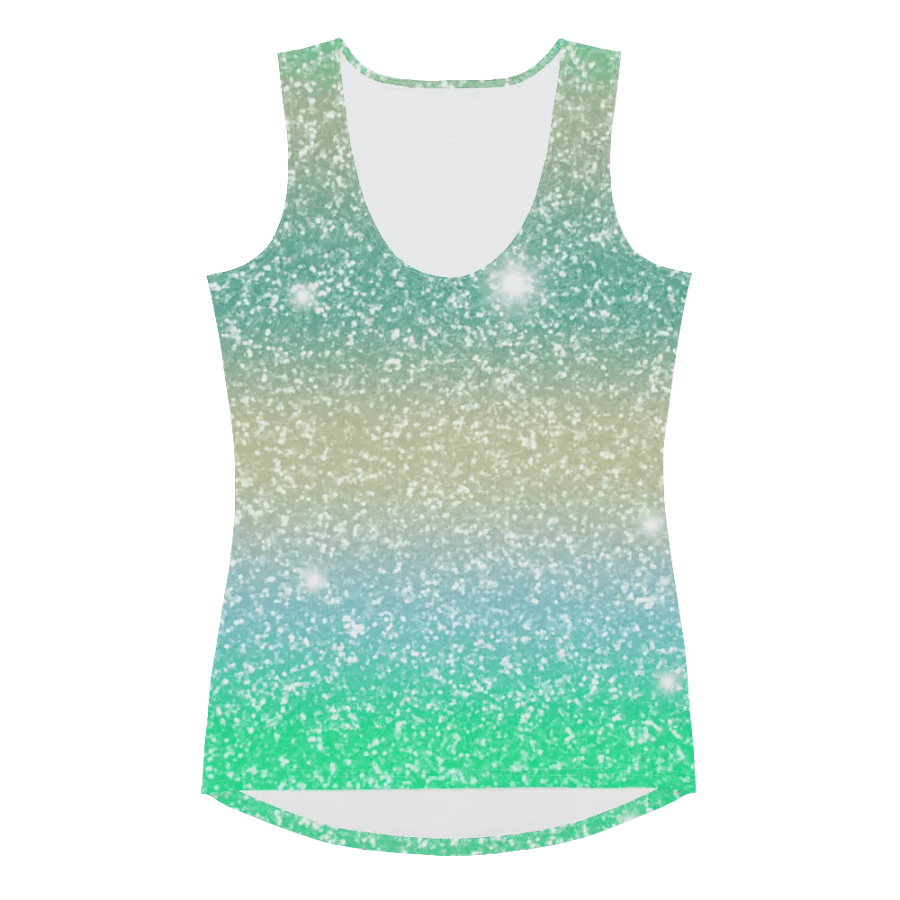 Glitter Unicorn Texture Design Tank Top (2) product image (3)
