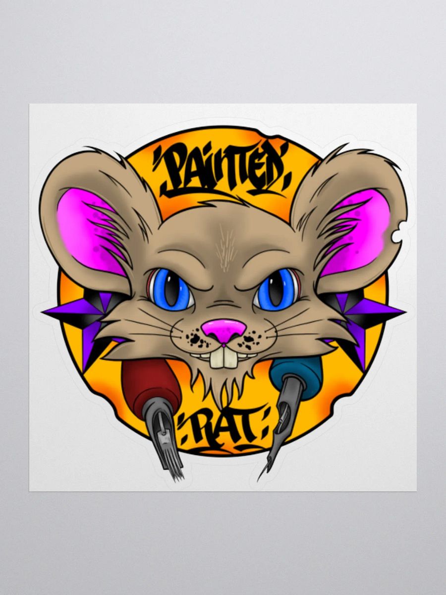 Painted Rat Ta2 Sticker product image (1)