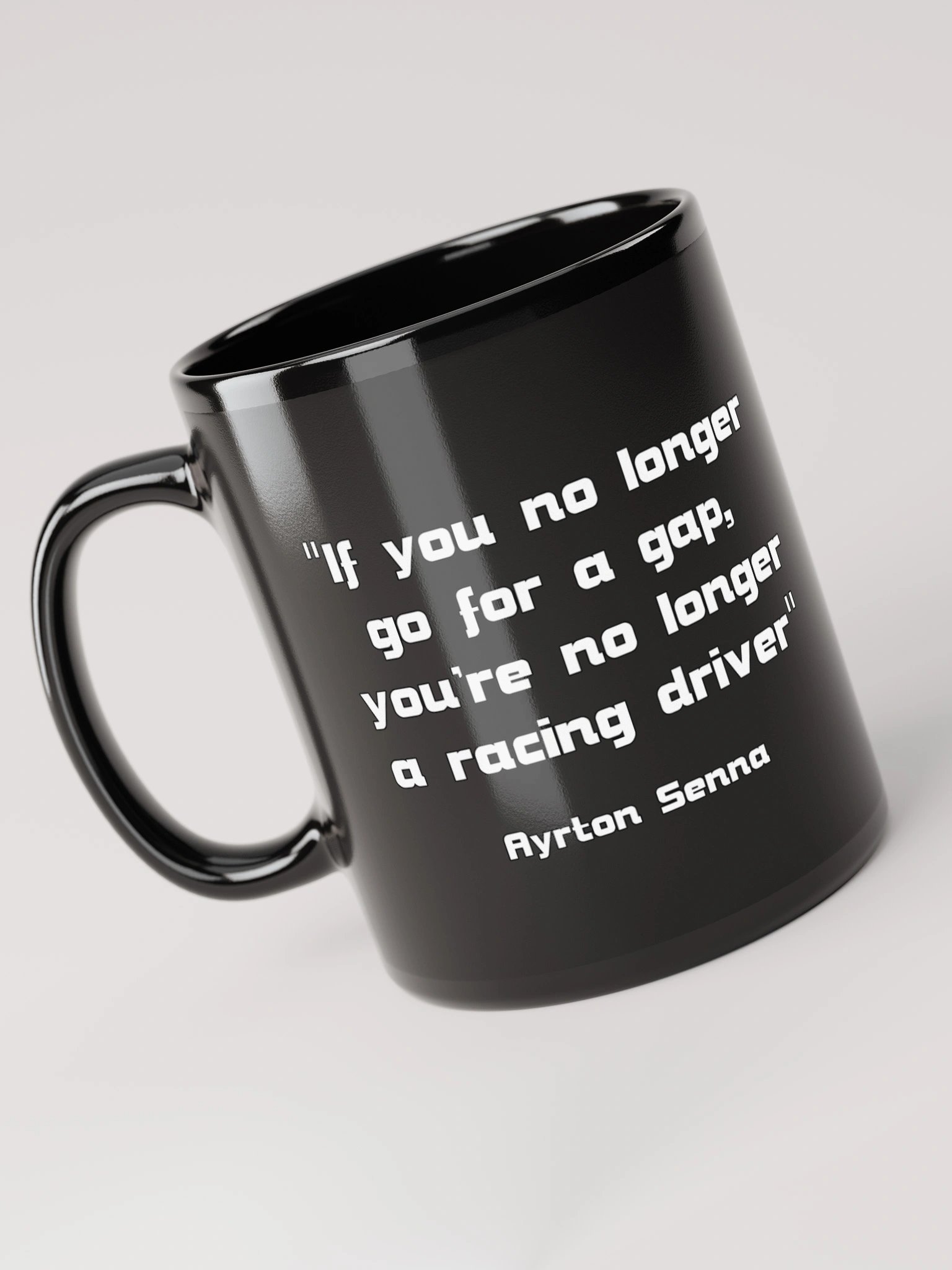 Cool Sheep Black Mug "If you no longer..." product image (4)