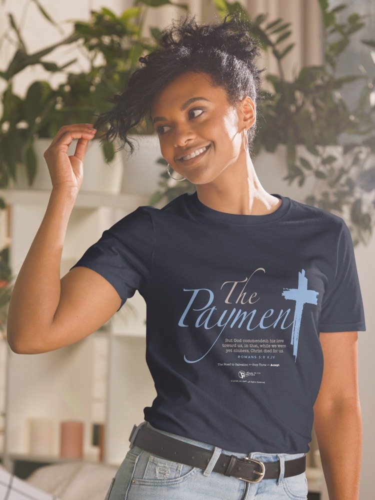 The Road to Salvation, Step 3, THE PAYMENT/Accept, Short-Sleeve Unisex T-Shirt product image (3)