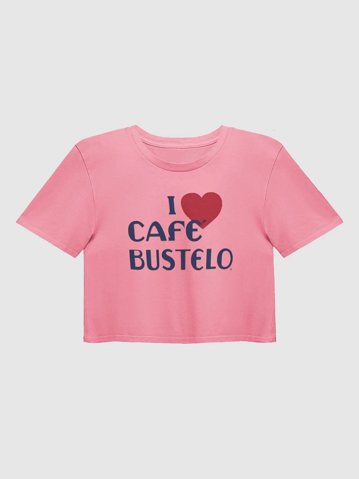 I ♥️ Café Bustelo Women Crop Top product image (4)