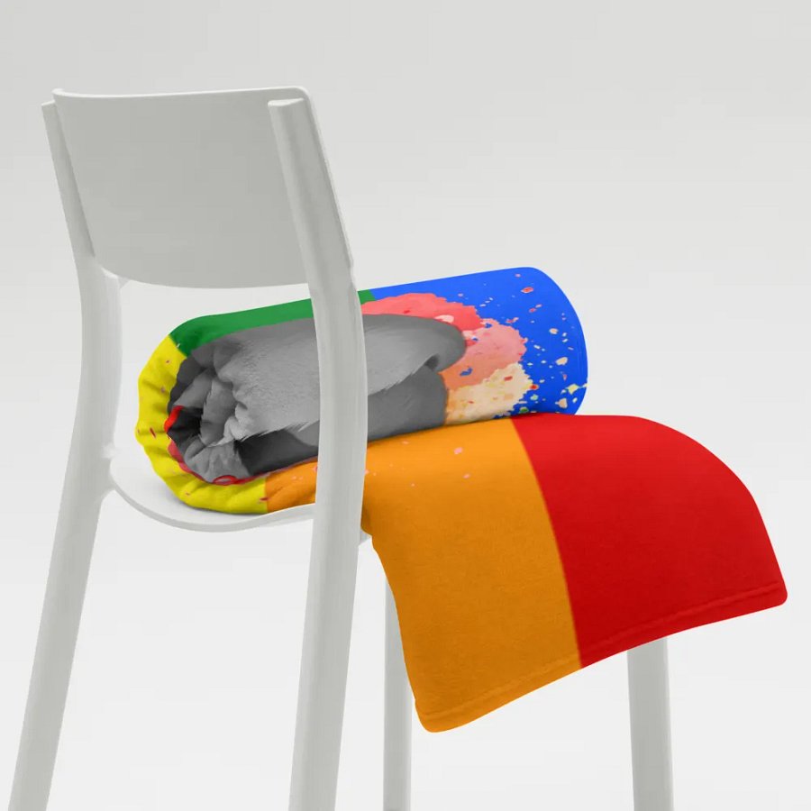 Rainbow Pride Fox Blanket (2023) product image (8)