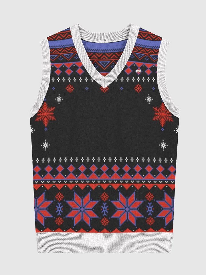 Knitted V-Neck Vest product image (4)