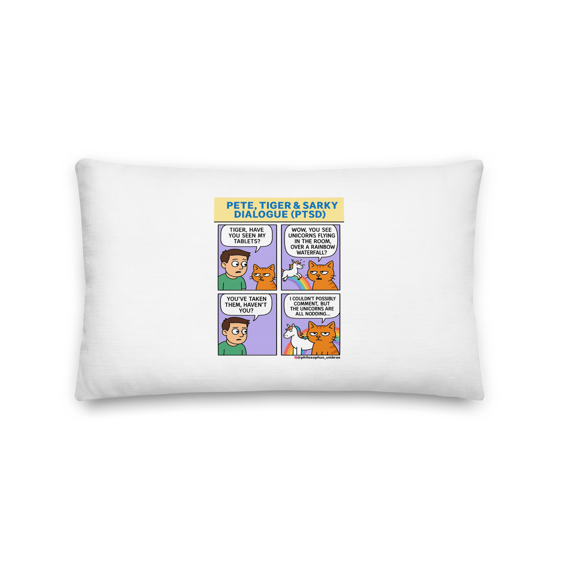 PTSD CARTOON [pillow] product image (1)