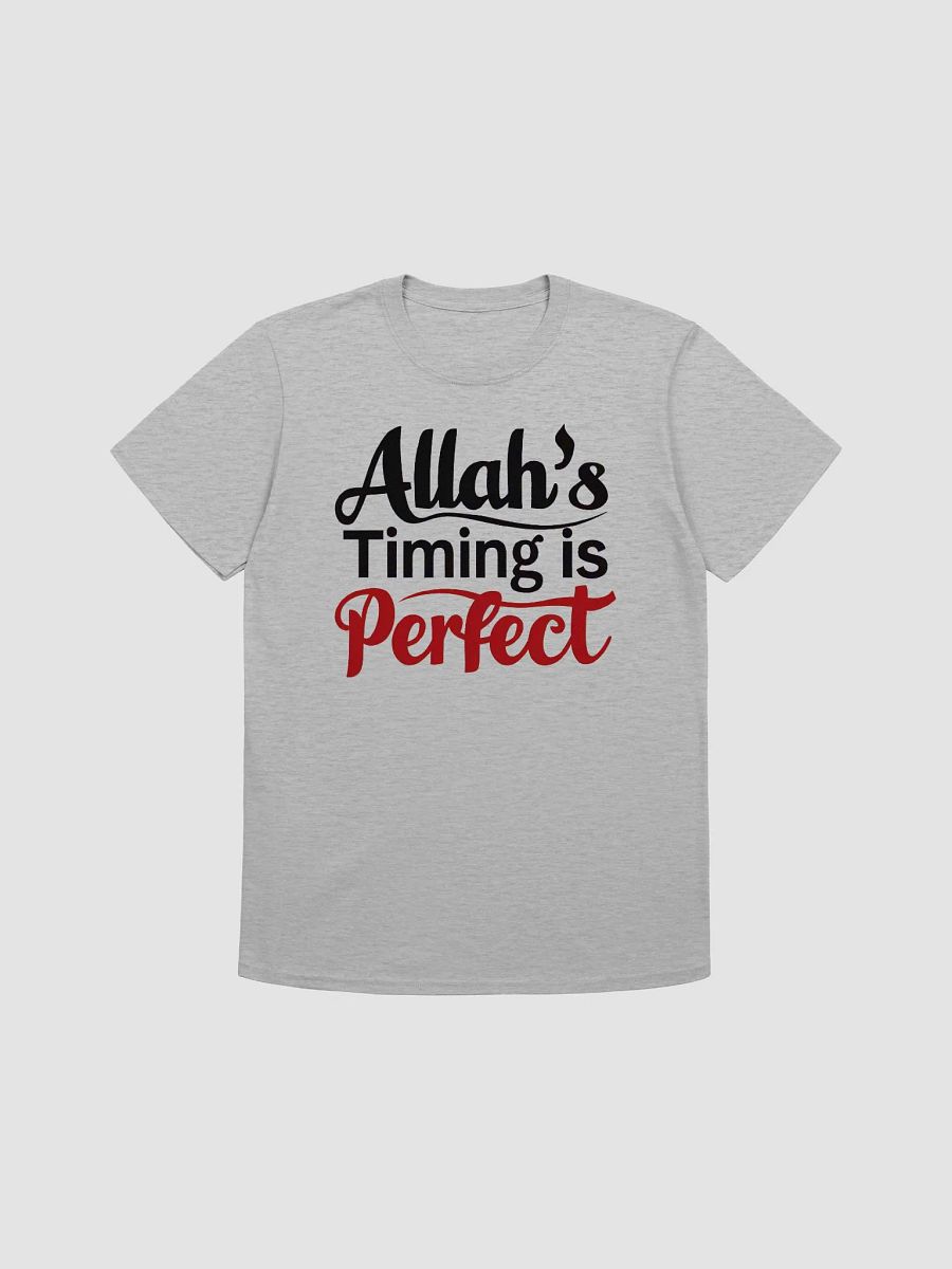 Allah's Timing is Perfect Unisex T-Shirt product image (1)