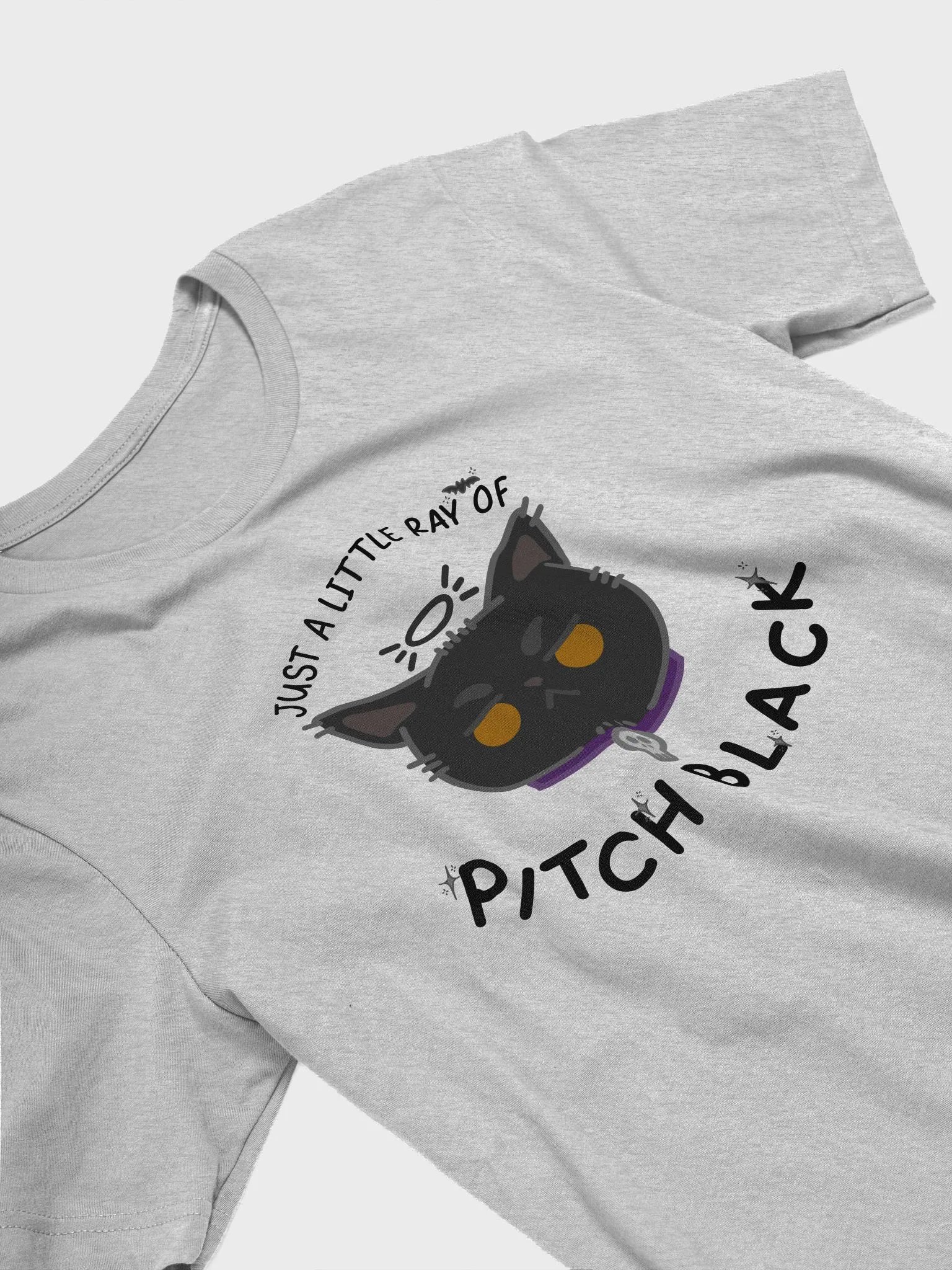 Just a Little Ray of Pitch Black Super Soft Tee product image (3)