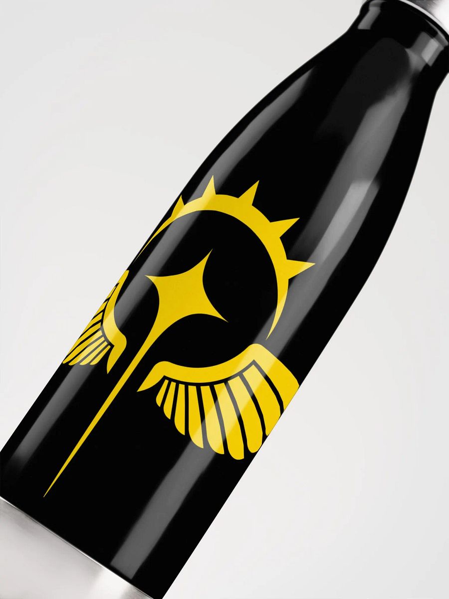 Adeptus Momfriendicus Gold Logo Water Bottle product image (5)