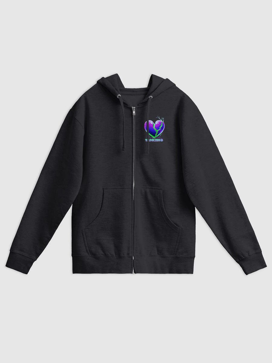TZCrazyHeart Zip front hoodie product image (1)