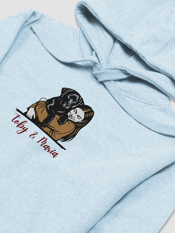 YOUR BEST FRIEND! / HOODIE WITH PERSONALIZED NAME / EMBROIDERED product image (1)