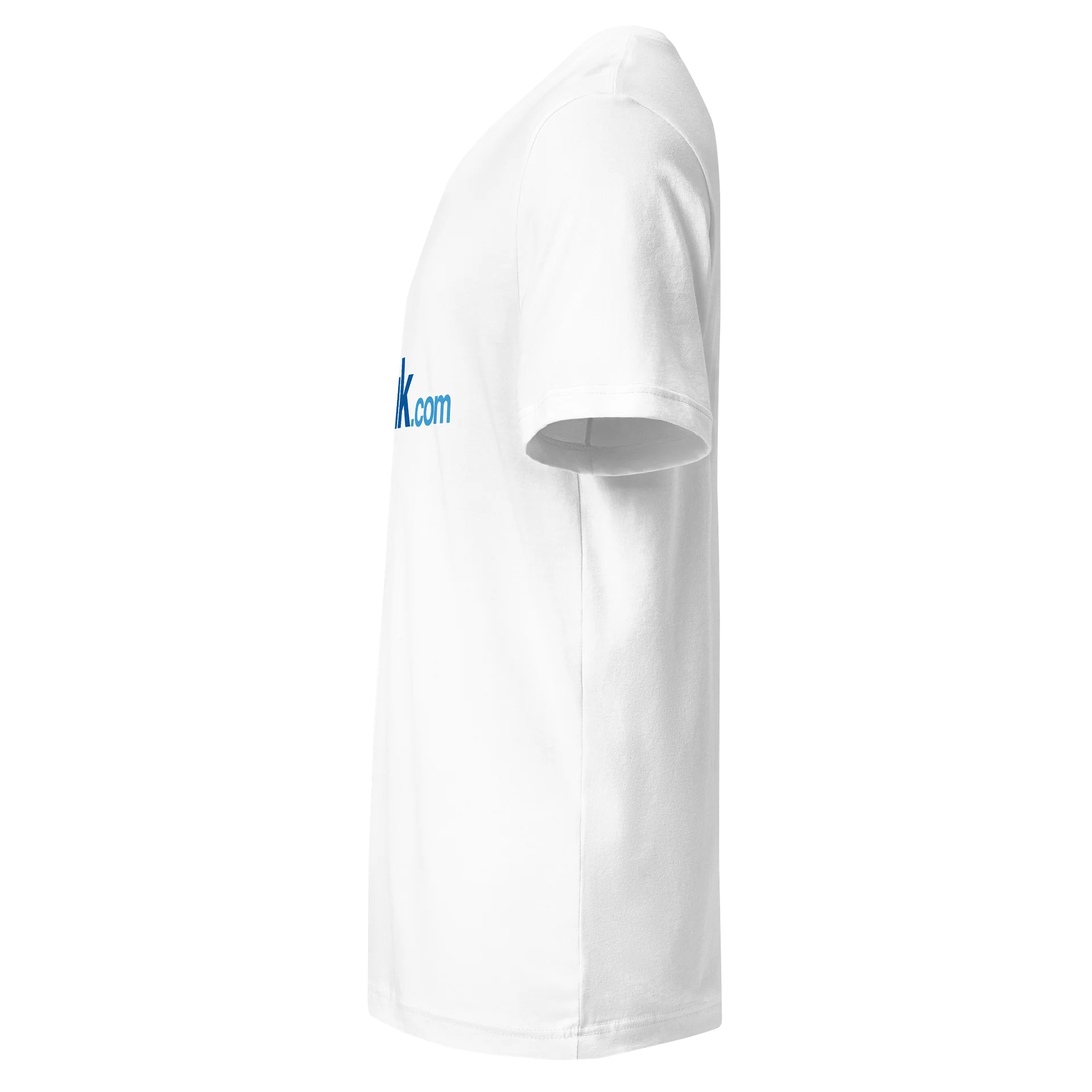 Unisex DCTUK White V-Neck Tee product image (5)