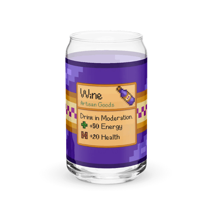 Wine from the Valley - Soda Glass product image (1)