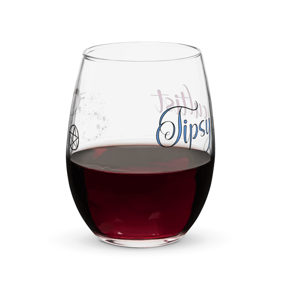 Tipsy Lil' Cultist Wine Glass product image (6)