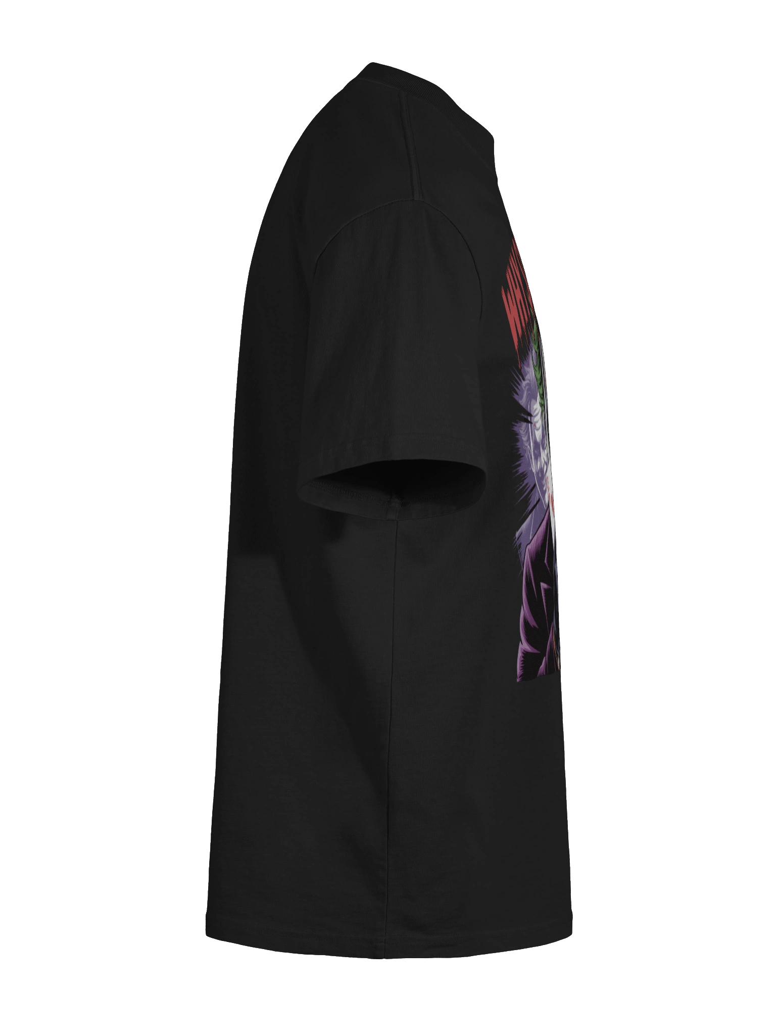 Joker 'Why So Serious?' Queen of Hearts Oversized Faded T-Shirt product image (11)