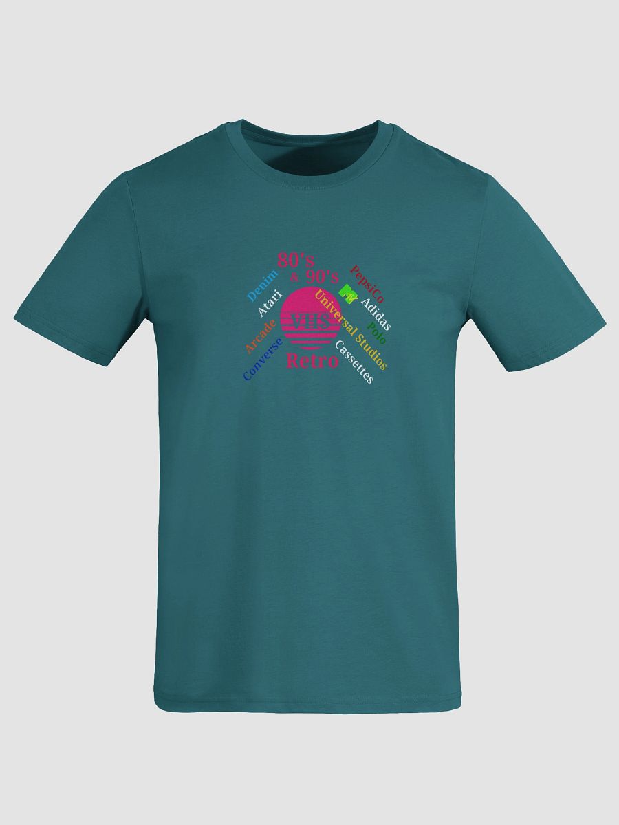 Retro VHS Nostalgia Organic Tee product image (3)