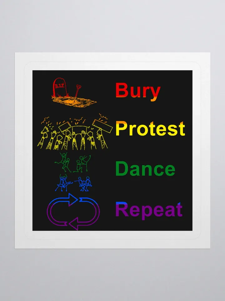 BPDR Sticker (Rainbow) product image (1)