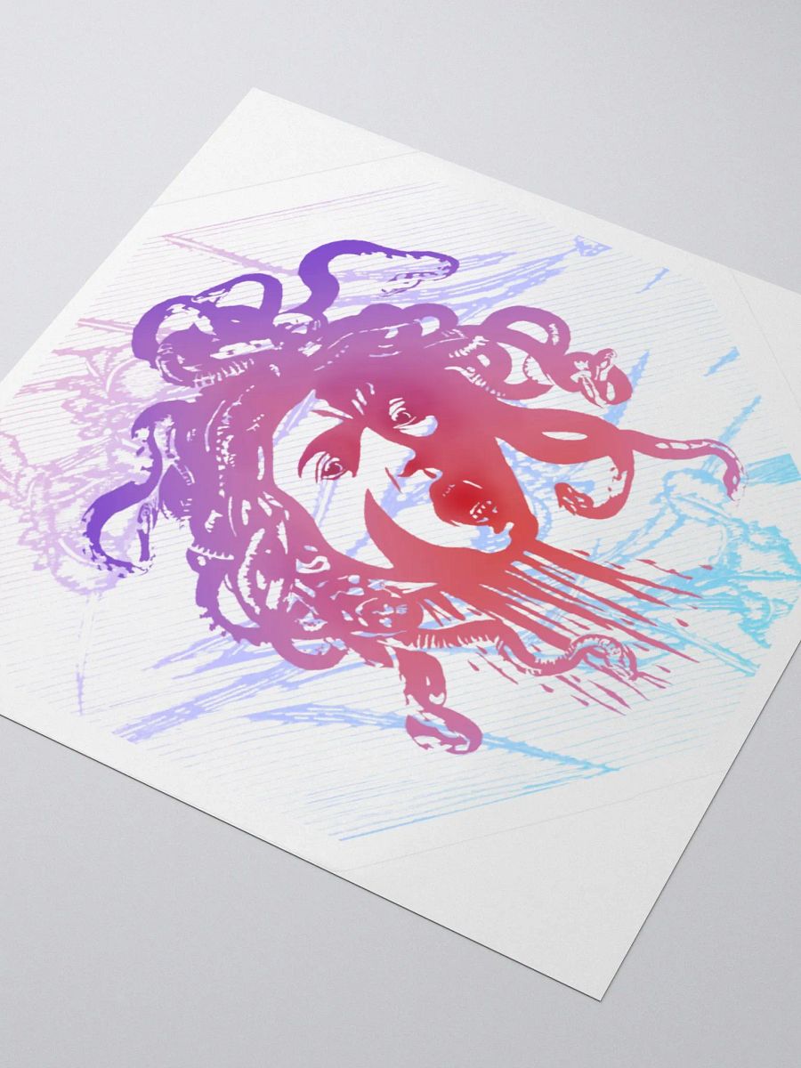 Sticker - Medusa on Purple Irises product image (3)