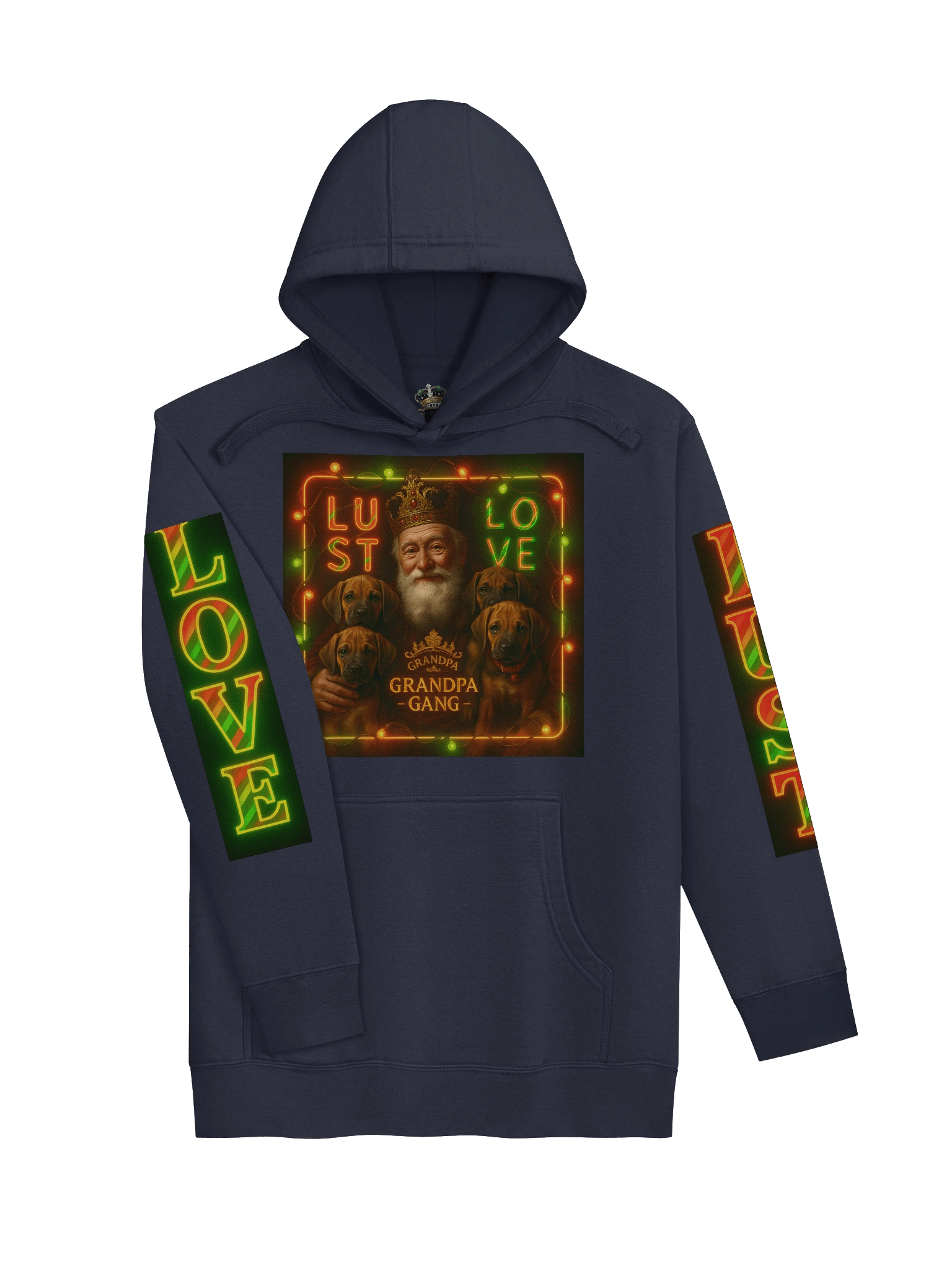 Regal Crown and Shield Hoodie product image (20)