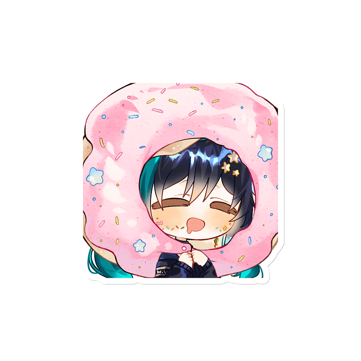 Donut Lover Die-Cut Magnet product image (2)