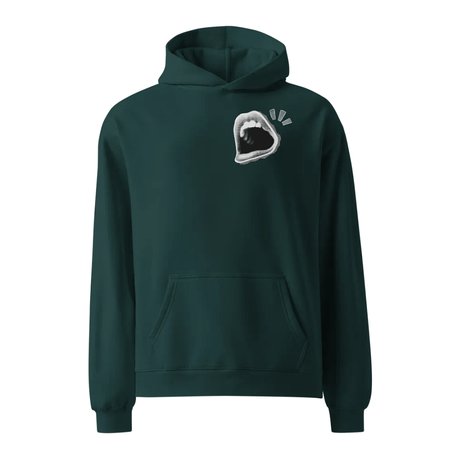 Let my raw energy oversized fit hoodie product image (5)