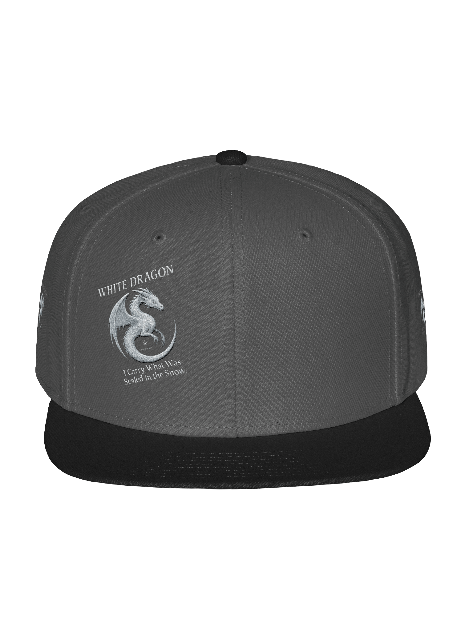 ❄️ White Dragon Snapback – Silent Flame. Sacred Code. ❄️ product image (41)
