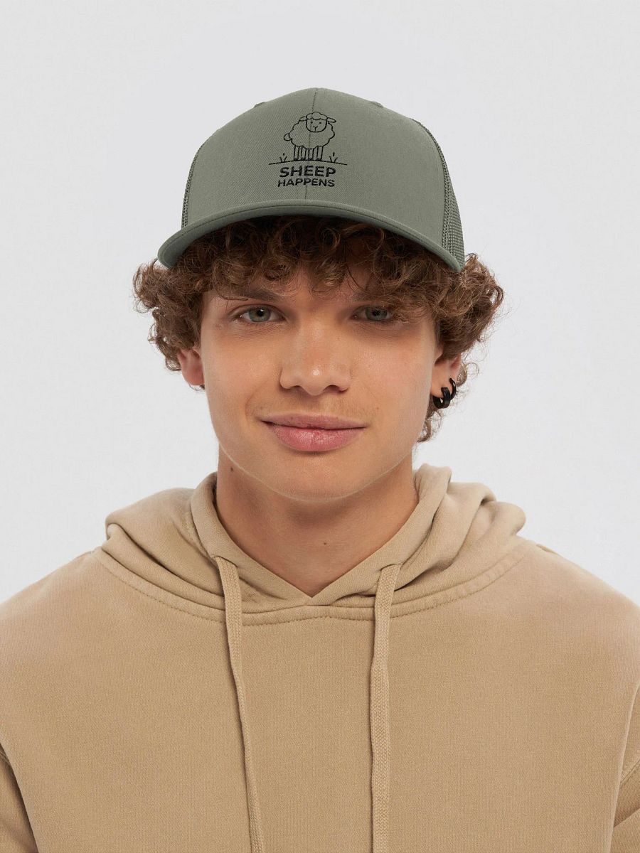 sheep happen Trucker Hat product image (17)