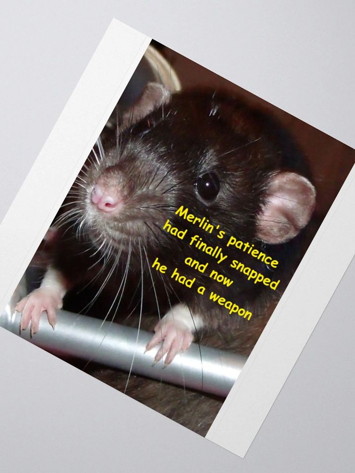 weaponised rat sticker product image (5)