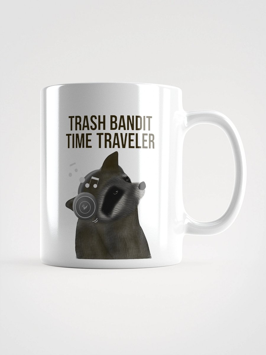 Trash Bandit Time Traveler – Ceramic Mug product image (2)