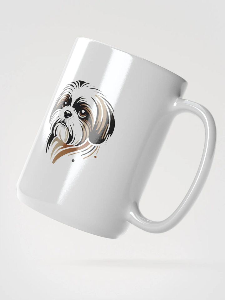 Shih Tzu Silhouette Minimalist Mug product image (2)