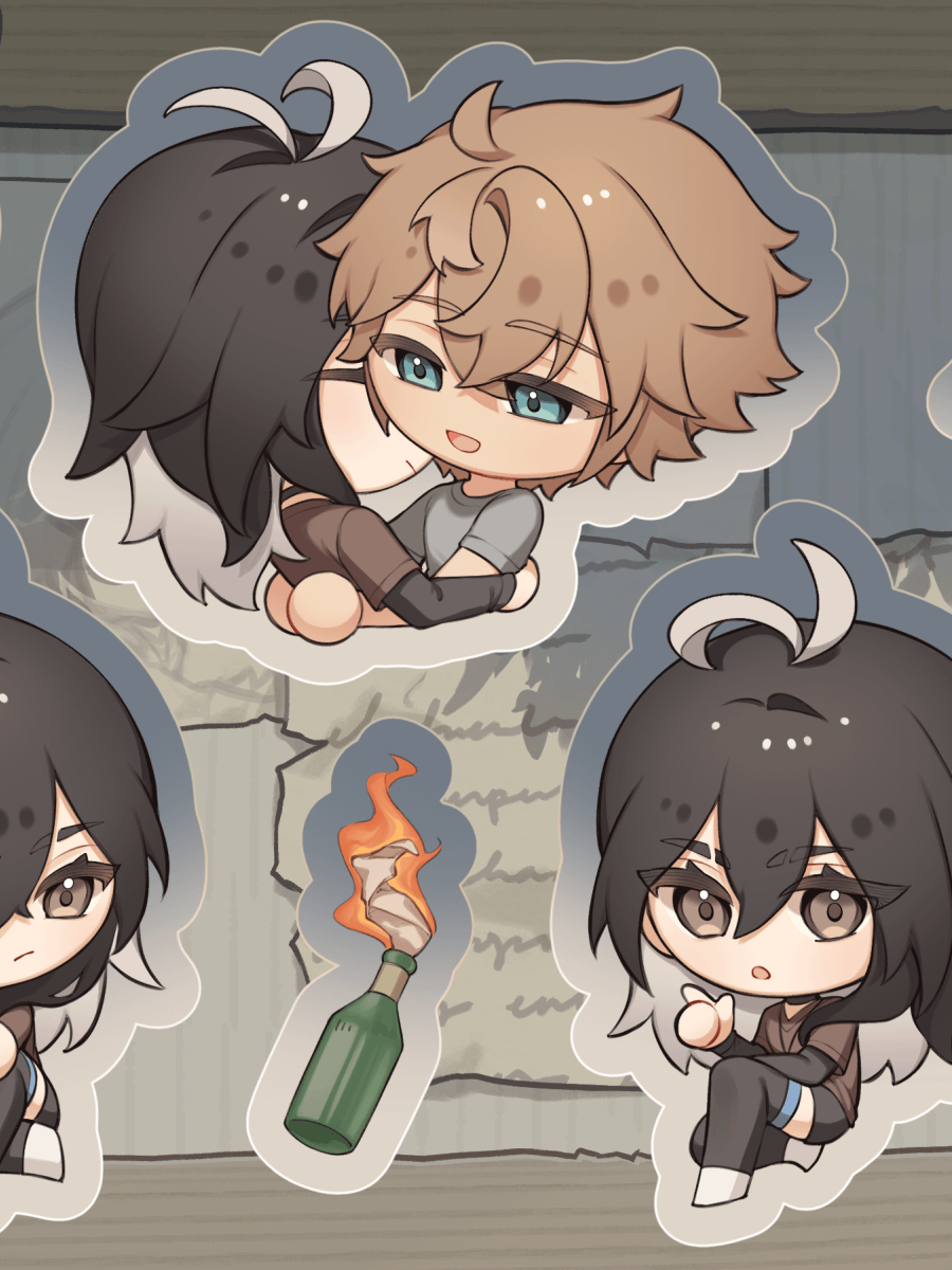Katherine sticker sheet product image (2)