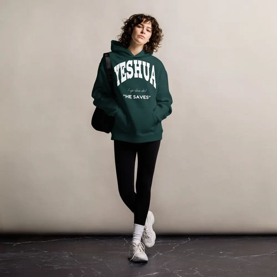 Yeshua Unisex Oversize Hoodie product image (2)