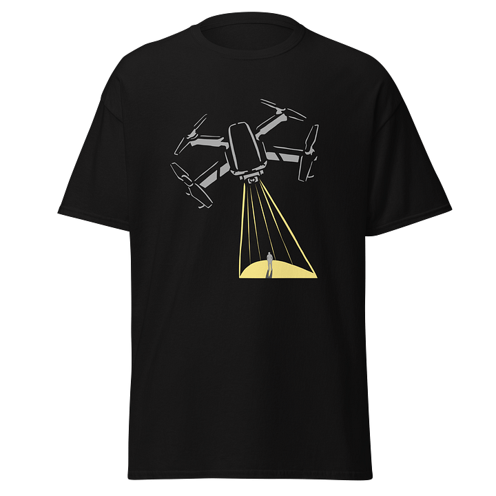 Drone-Lit Spotlight T-Shirt product image (2)